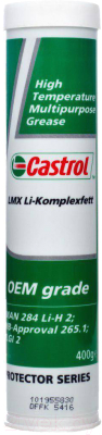 Castrol LMX Li-Komplexfett MB 265.1 / 155ED1 (400мл) Смазка техническая ...