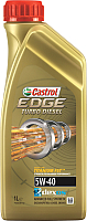 Моторное масло Castrol Edge Turbo Diesel 5W40 / 15BB03 (1л) - 