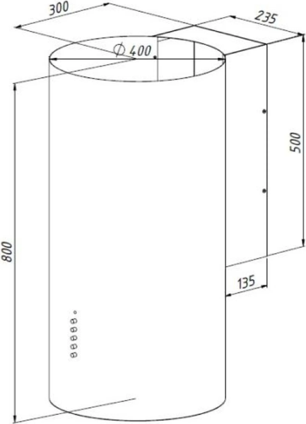 Купить Вытяжка коробчатая Akpo Balmera Eco WK-4  