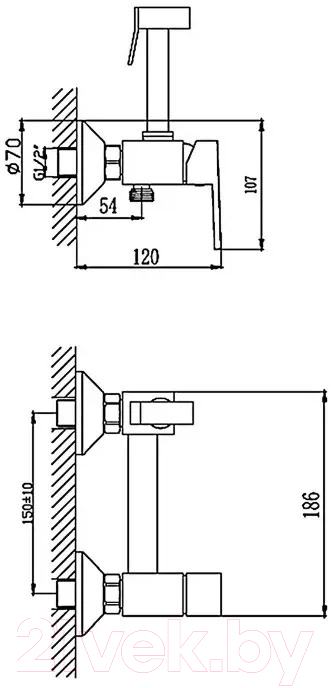 Смеситель Haiba HB5513