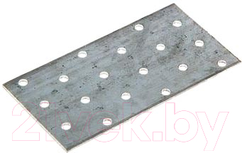 Изображение товара Пластина соединительная Металлист Крепежная 60x120x2.0 (цинк)