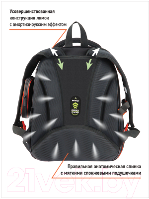 Школьный рюкзак Berlingo Expert Plus Monster Family / RU07164