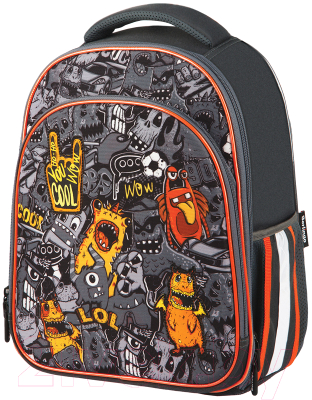 Школьный рюкзак Berlingo Expert Plus Monster Family / RU07164