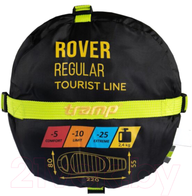 Спальный мешок Tramp Rover Regular / TRS-050R-RT (правый)