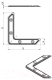Миниатюра изображения товара Уголок крепежный Металлист УГ-75 (б/п)