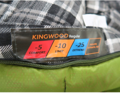 Спальный мешок Tramp Kingwood Long / TRS-053L (правый)