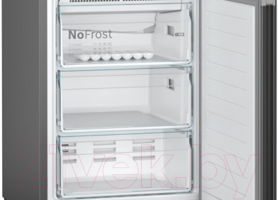 Холодильник с морозильником Bosch KGN39XC27R