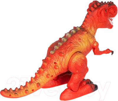 Интерактивная игрушка Bondibon Динозавр Тираннозавр / ВВ5456-А (оранжевый)