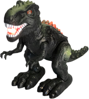 Интерактивная игрушка Bondibon Динозавр Тираннозавр / ВВ5456-Б (темно-зеленый) - 