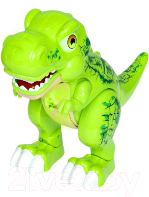 Интерактивная игрушка Bondibon Динозавр Тираннозавр / ВВ5457-Б (зеленый)