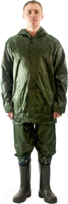 Комплект рабочей одежды Fuzhou Ever Нейлоновый с ПВХ (ХXL/56-58, зеленый)
