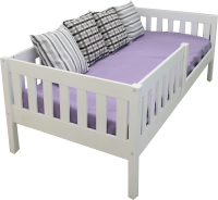 Односпальная кровать детская ФанДОК Ф.141.09М с бортом 80x180 - 