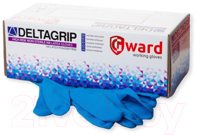 Перчатки хозяйственные Gward Deltagrip High Risk К50Щ50 (S)