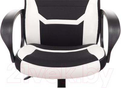 Кресло геймерское Brabix Alpha GM-018 / 532640 (черный/белый)