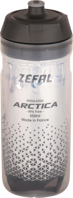 Бутылка для воды Zefal Arctica 55 / 1660 (серебристый/черный)