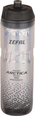 Бутылка для воды Zefal Arctica 75 / 1670 (серебристый/черный)