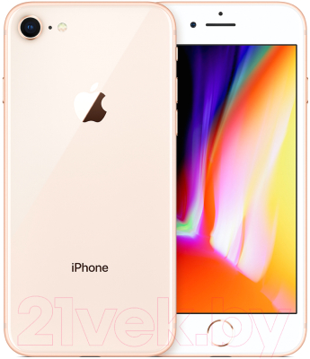 Смартфон Apple iPhone 8 64GB A1905 / 2AMQ6J2 восстановленный Breezy Грейд A (золото)