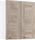 Шкаф навесной для кухни Eligard Виктория ШВ 60/72 (монтерей рамка) - 