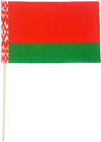 Флаг Флаг Республики Беларусь (12x24см, ткань) - 