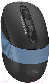 Мышь A4Tech FB10C  (черный/синий)