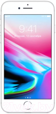 Смартфон Apple iPhone 8 64GB A1905 / 2BMQ6H2 восстановленный Breezy Грейд B (серебристый)