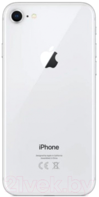 Смартфон Apple iPhone 8 64GB A1905 / 2BMQ6H2 восстановленный Breezy Грейд B (серебристый)