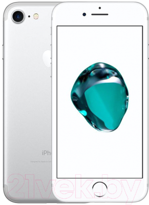 Смартфон Apple iPhone 7 32GB / 2BMN8Y2 восстановленный Breezy Грейд B (серебристый)