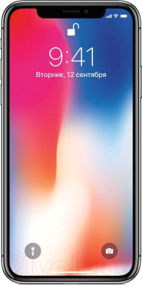 Смартфон Apple iPhone X 256GB A1901 / 2BMQAF2 восстановленный Breezy Грейд B (серый космос)