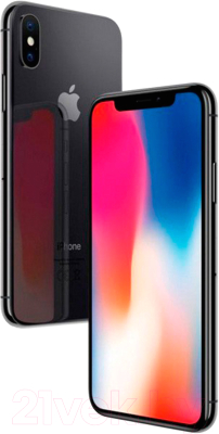 Смартфон Apple iPhone X 256GB A1901 / 2BMQAF2 восстановленный Breezy Грейд B (серый космос)