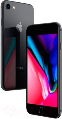 Смартфон Apple iPhone 8 64GB A1905 / 2BMQ6G2 восстановленный Breezy Грейд B (серый космос)