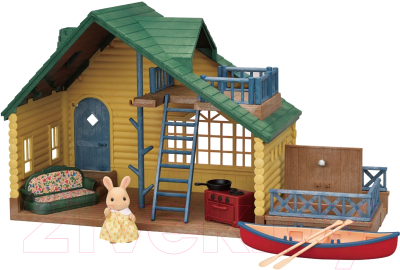 Кукольный домик Sylvanian Families Коттедж с зеленой крышей / 5610