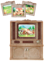 

Аксессуар для кукольного домика Sylvanian Families, Цветной телевизор / 2924