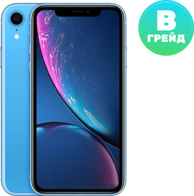 

Смартфон, iPhone XR 64GB A2105 / 2BMRYA2 восстановленный Грейд B