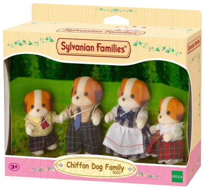 Набор фигурок коллекционных Sylvanian Families Семья собачек / 3139