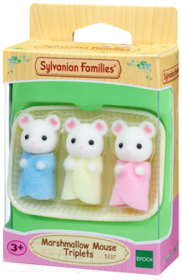 Набор фигурок коллекционных Sylvanian Families Тройняшки Зефирные мышата / 5337