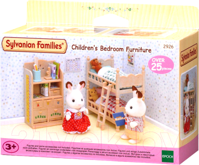 Комплект аксессуаров для кукольного домика Sylvanian Families Детская комната / 4254