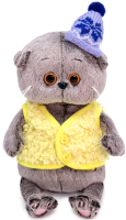 

Мягкая игрушка Budi Basa, Басик Baby в меховом жилете / BB-090