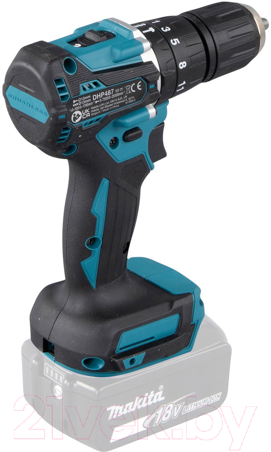 Профессиональная дрель-шуруповерт Makita DHP487Z