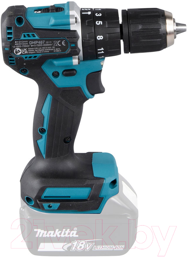 Профессиональная дрель-шуруповерт Makita DHP487Z