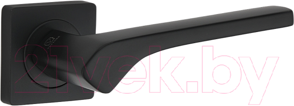 Ручка дверная Vettore R06.050 MBP (черный матовый)