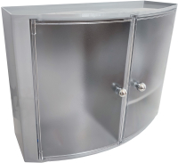 Шкаф для ванной Primanova M-08407 (прозрачно-серый) - 