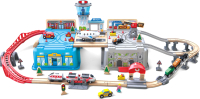 Железная дорога игрушечная Hape Мега Метрополис / E3773_HP - 