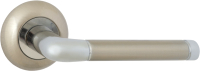 Ручка дверная Vettore R07.055 SN/CP (сатин/хром) - 