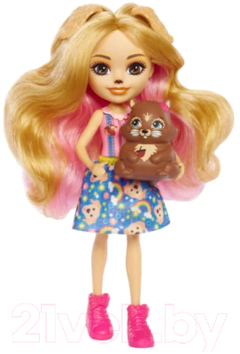 Кукла с аксессуарами Mattel Enchantimals С зверюшками / GJX43 (в ассортименте)