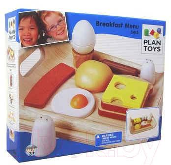 Набор игрушечных продуктов Plan Toys Завтрак / 3415