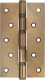 Петля дверная Vettore 2.5x75x125 4BB AB (бронза) - 