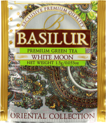 Чай пакетированный Basilur НRC Oriental White Moon (100пак)