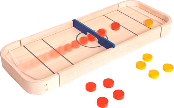 Настольная игра Plan Toys Шаффлборд 2в1 4626