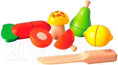 Набор игрушечных продуктов Plan Toys Фруктов и овощей / 5337