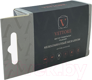 Изображение товара Защелка врезная Vettore C-03B Kevlar 100 MWP (белый матовый)